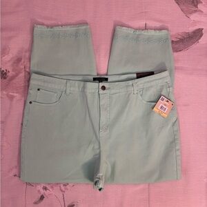 John Mark High Rise Cropped Skinny Jeans Sz 18W NWT | John Mark Women Jeans -